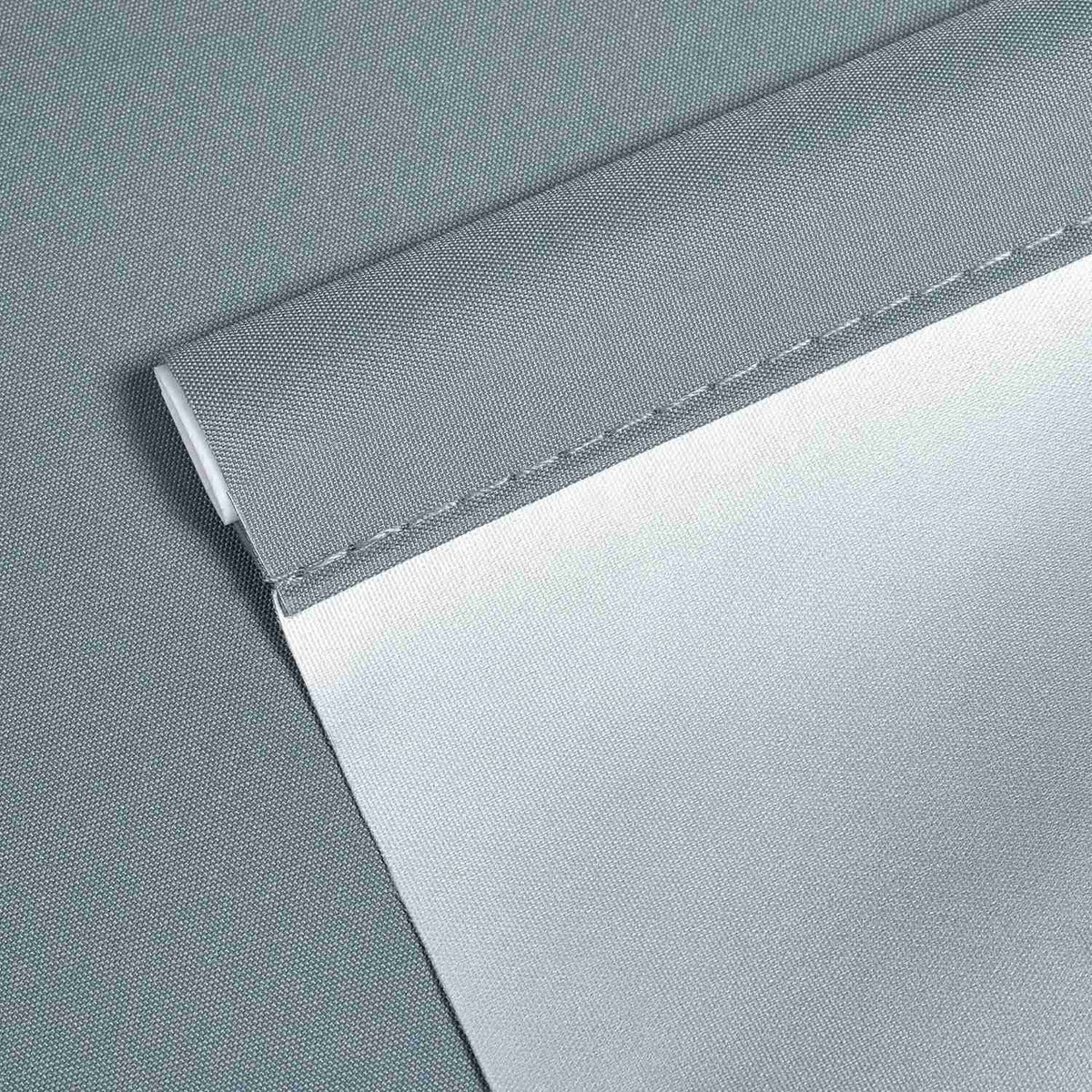 Gray thermal roller blind 160 cm long