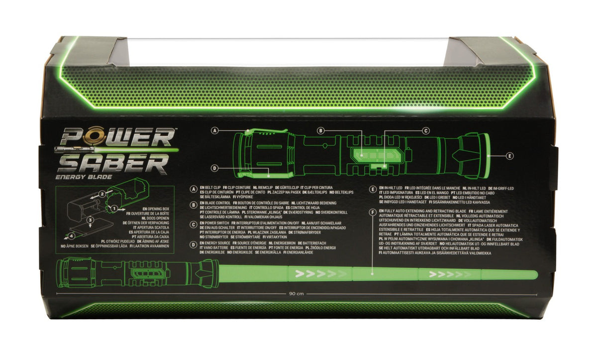 Green Lightsaber with Sound and Light Effects