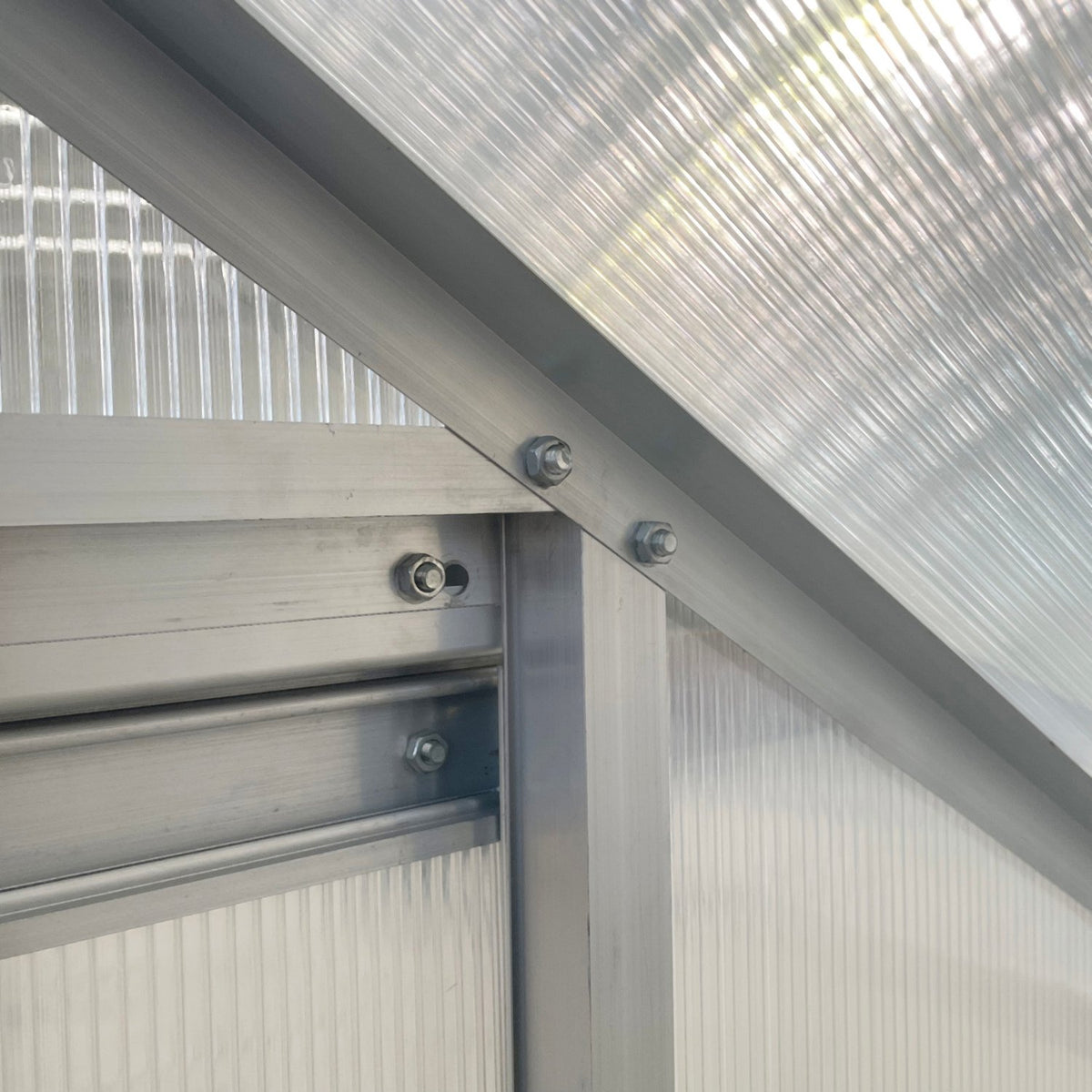 Greenhouse Aluminum Side Greenhouse 192 X 127 X 214 Cm Garden House With Window Door Plant House Including Foundation Greenhouse Tomato House