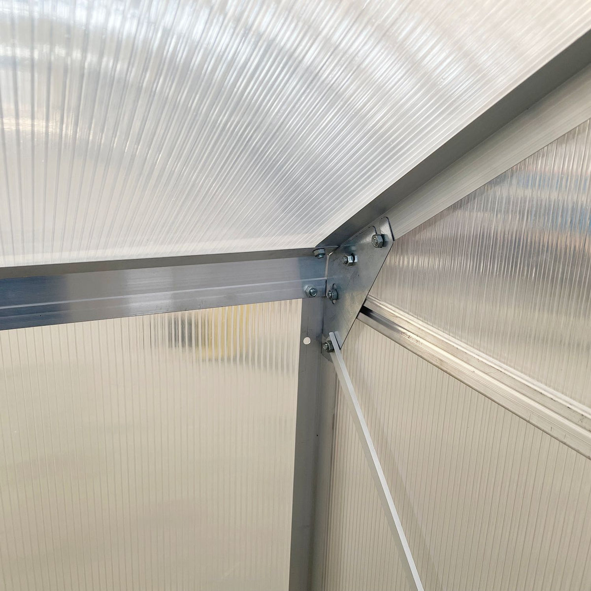 Greenhouse Aluminum Side Greenhouse 192 X 127 X 214 Cm Garden House With Window Door Plant House Including Foundation Greenhouse Tomato House