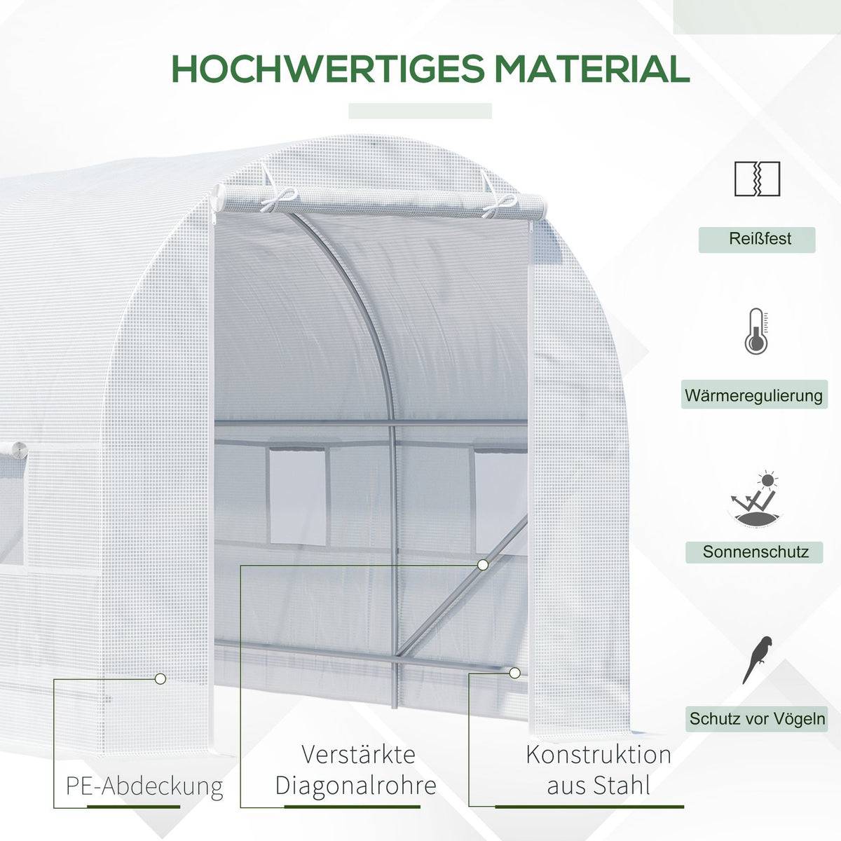 Greenhouse Film Greenhouse Greenhouse Plant House Films 450X200X200 Cm