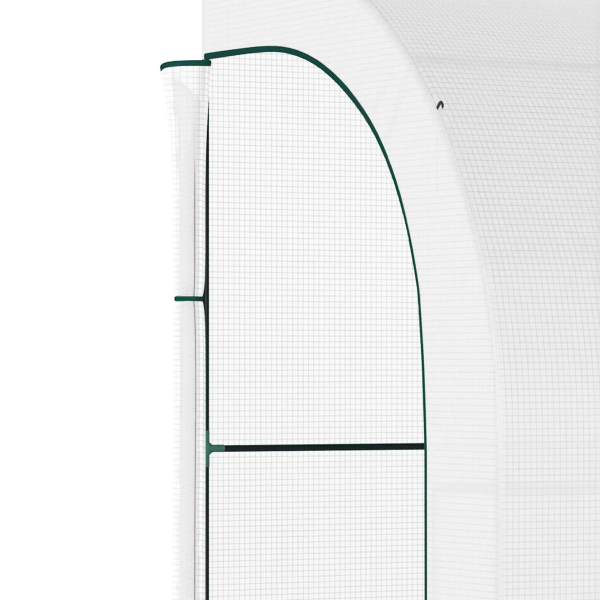 Greenhouse with shelves, windows, winter-proof film greenhouse made of steel, wall-mounted greenhouse for balcony, garden, tomato house 300 x 150 x 213 cm tomato greenhouse for vegetables, flowers, plants, white