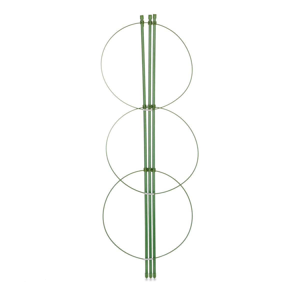 Green plant supports 60 cm, set of 4
