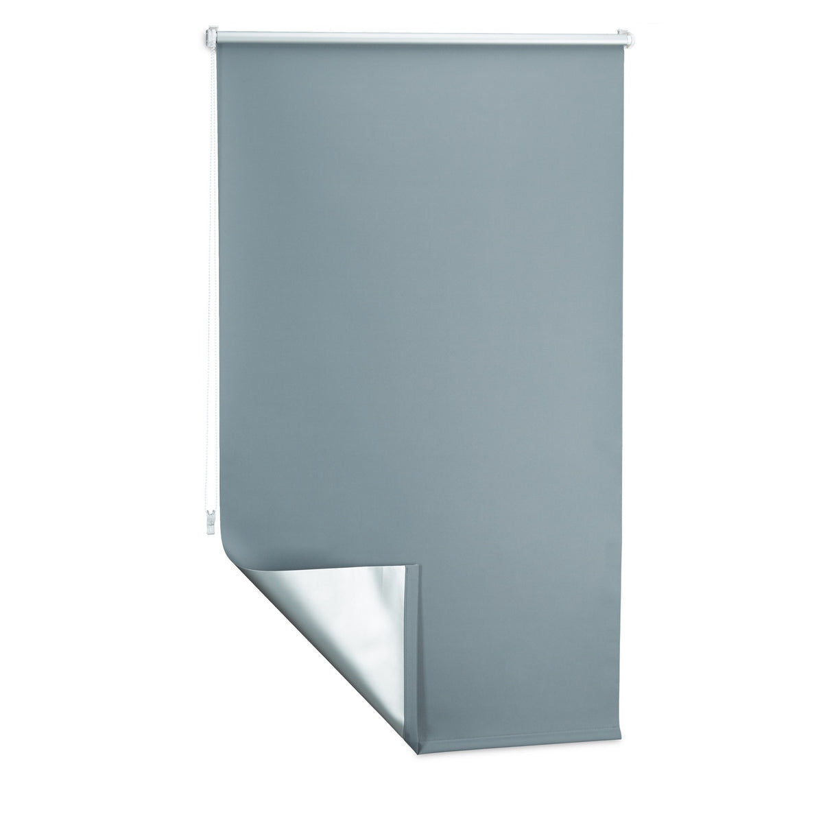 Grey Thermal Darkening Blinds, 60-120cm Adjustable