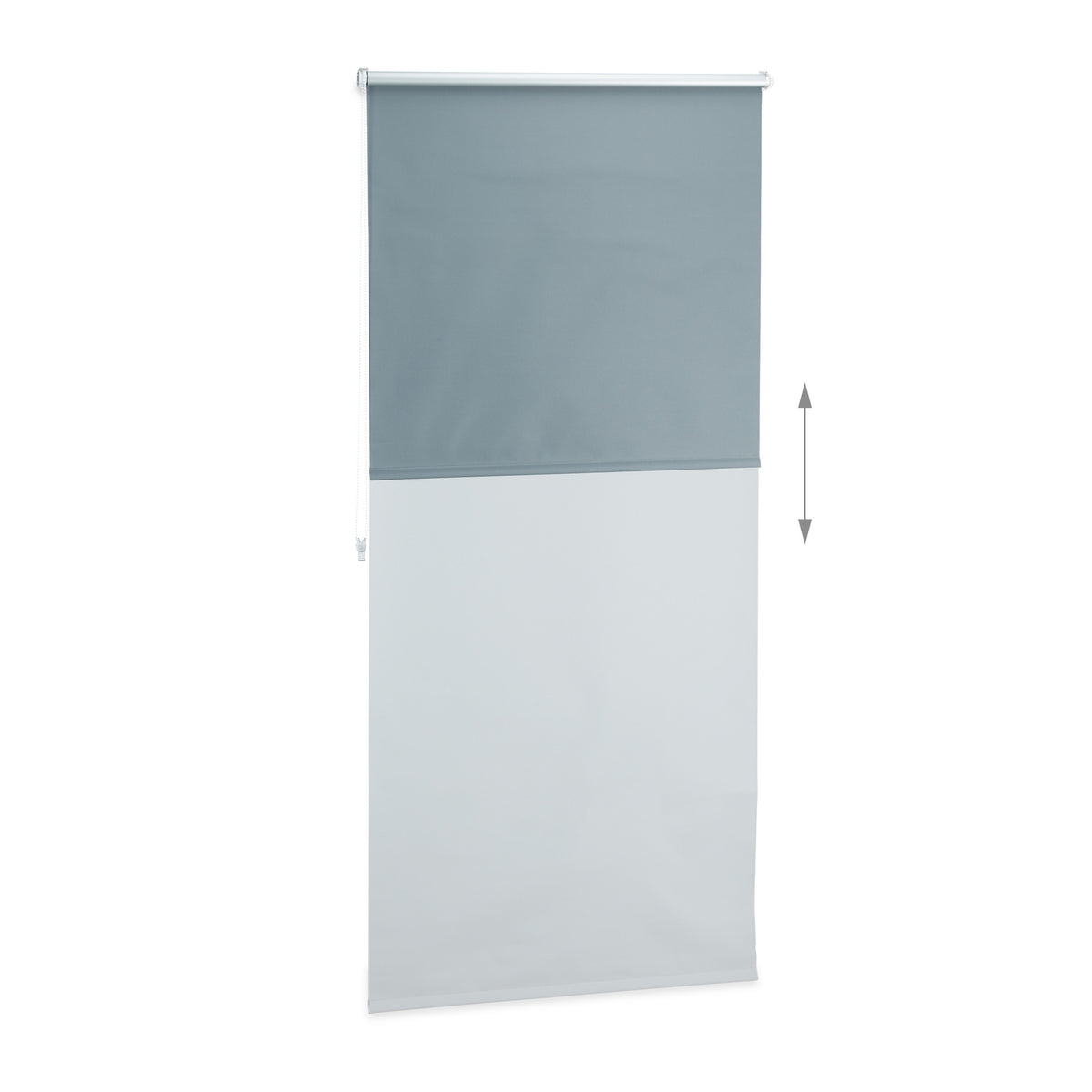 Grey Thermal Darkening Blinds, 60-120cm Adjustable
