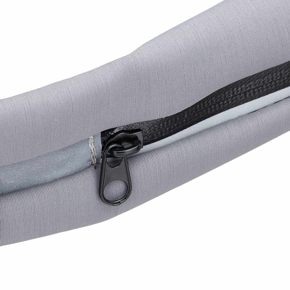 Grey running bag 2 pockets