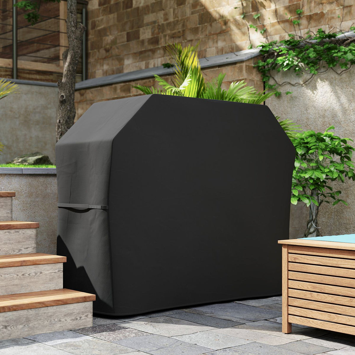 Grill Cover, Waterproof UV-Resistant 420D Oxford Fabric