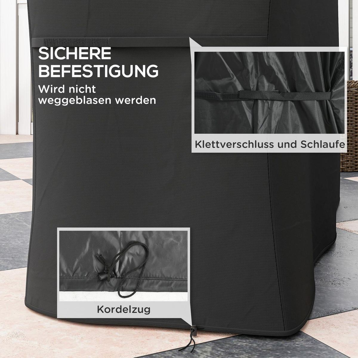 Grill Cover, Waterproof UV-Resistant 420D Oxford Fabric