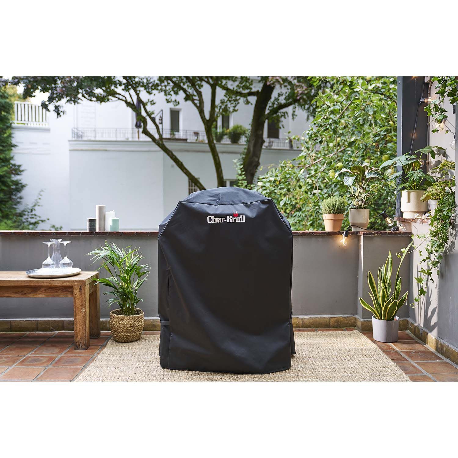 Grill Cover for Patio Bistro, Weatherproof Polyester