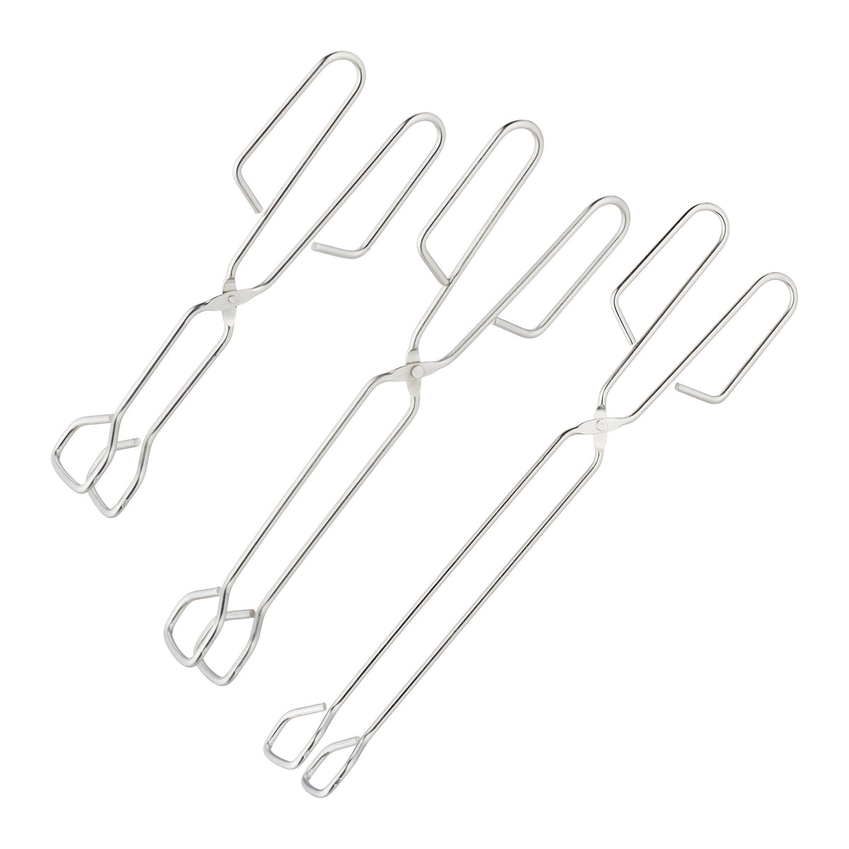Grill Tongs Set of 3 – Stainless Steel BBQ Tools
