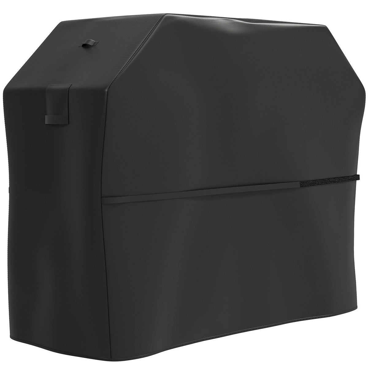 Grill cover BBQ cover weatherproof gas grill cover with Velcro fasteners, 600D Oxford, black, 147 x 61 x 122cm |