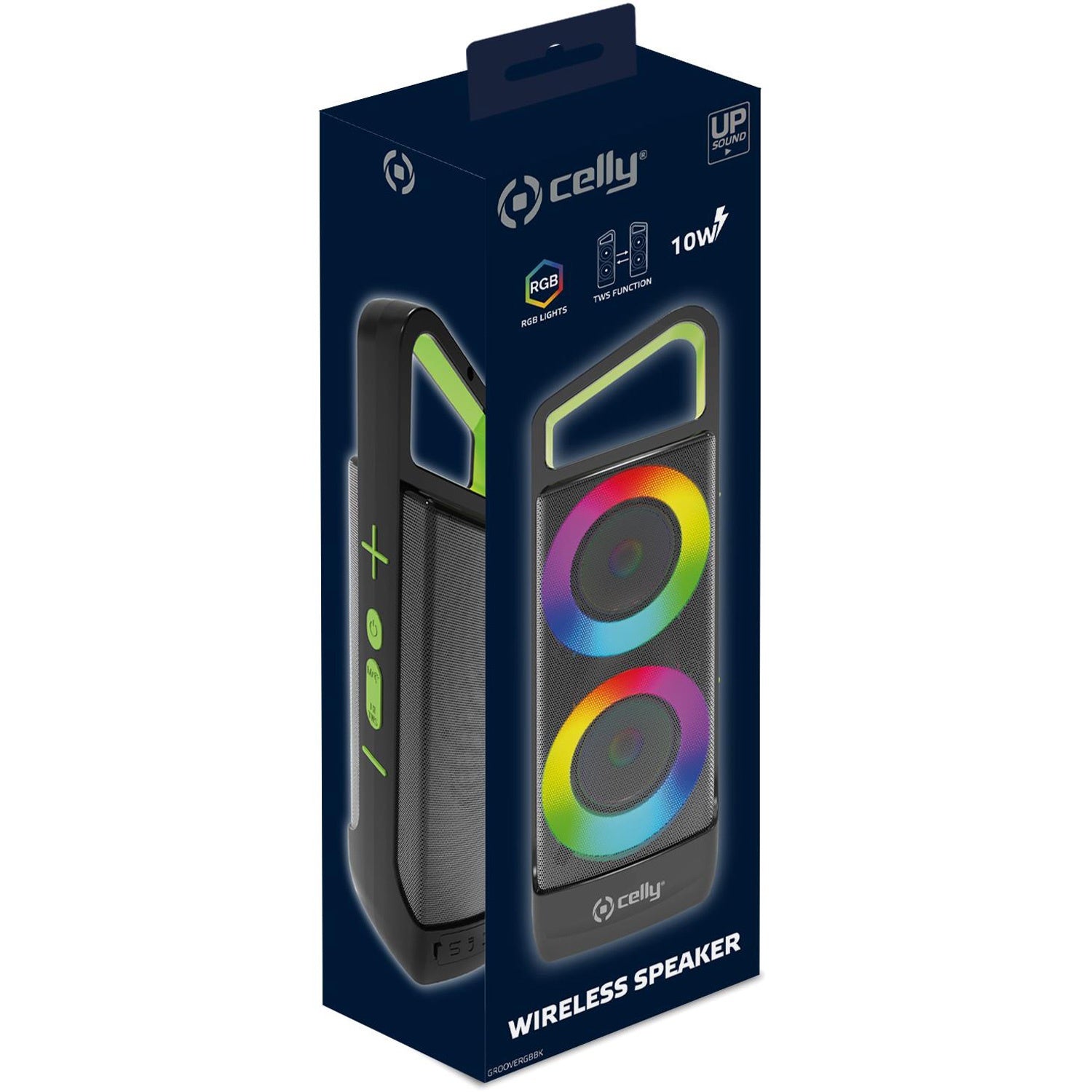 Groovergb Wireless speaker RGB 10W