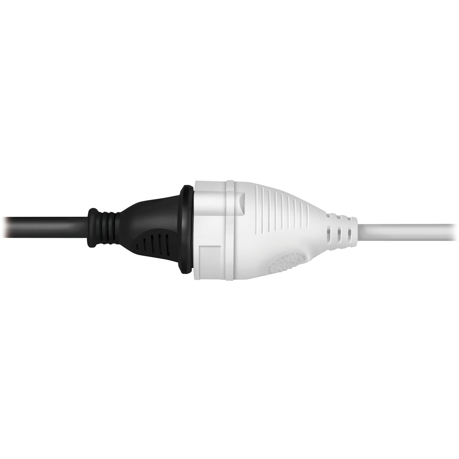 Grounded Indoor Extension Cable, 10m, White