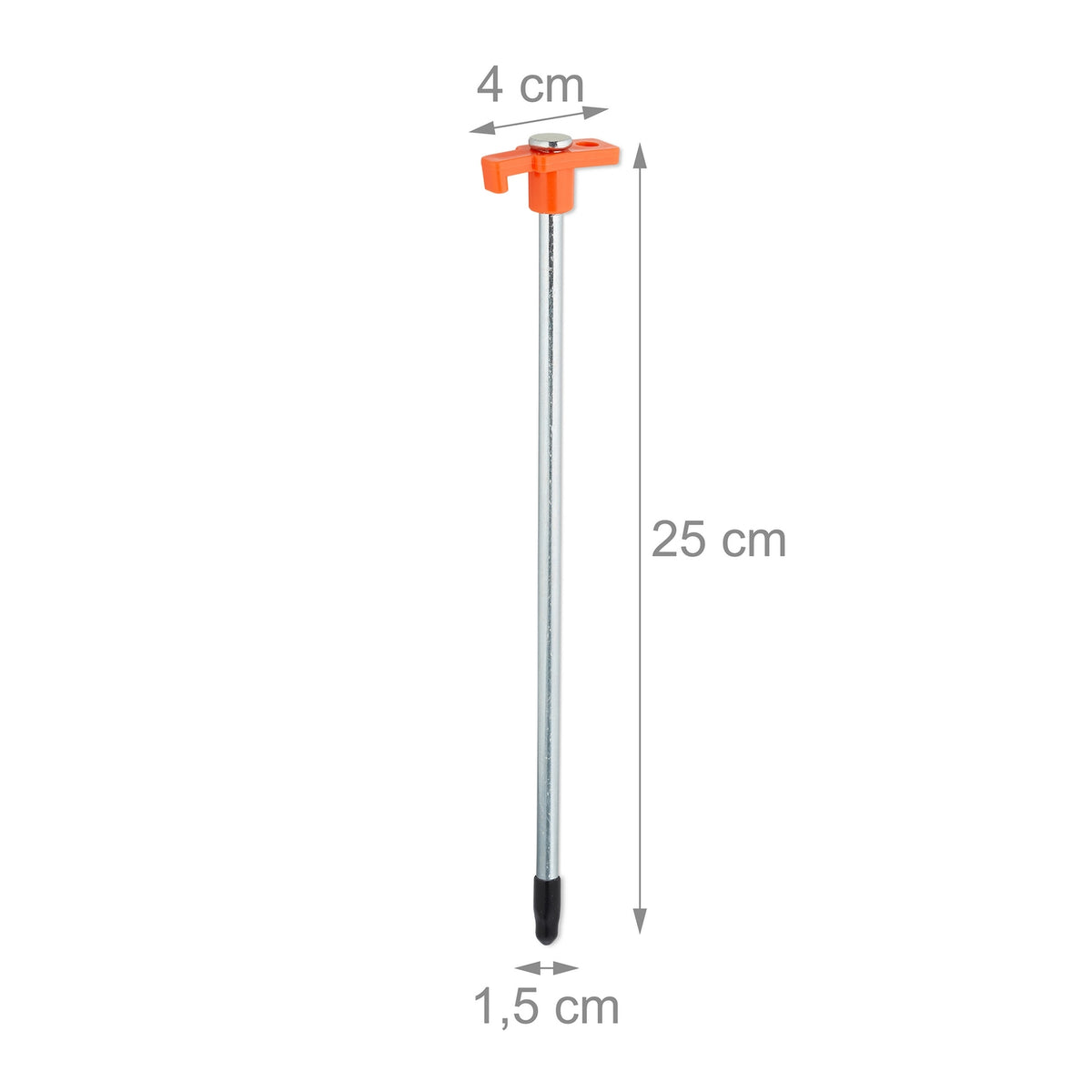 Ground pegs for mountains in a set of 18