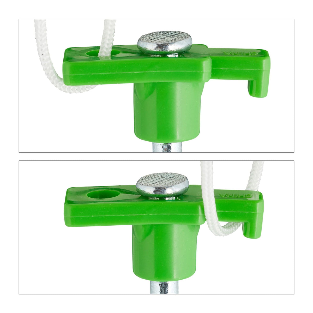 Ground pegs for mountains in a set of 24