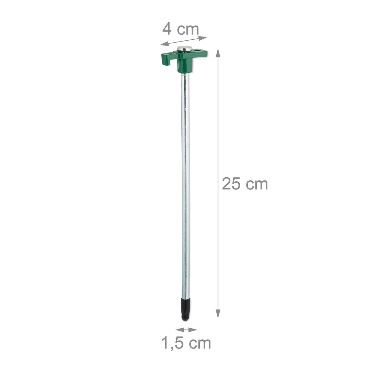 Ground pegs for mountains in a set of 24