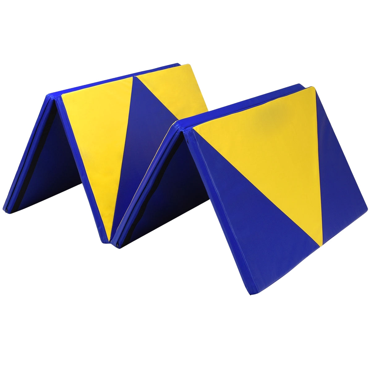 Gymnastics Mat, Foldable PU Leather, 300x120x5 cm