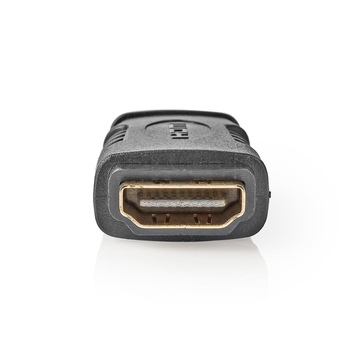 HDMI™ Adapter | HDMI™ Mini connector | HDMI™ Output | Gold Plated | Straight | ABS | Black | 1 pc. | Blisters