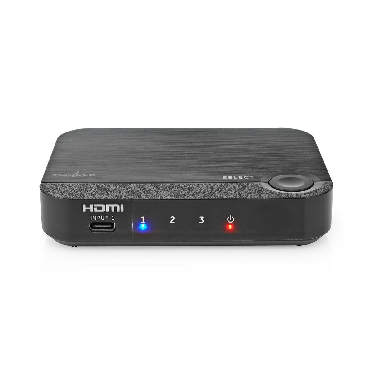 HDMI™ Converter | 1x USB-C™ / 2x HDMI™ Input | 1x HDMI™ output | One way | 4K@60Hz | 18 Gbps | ABS | Anthracite