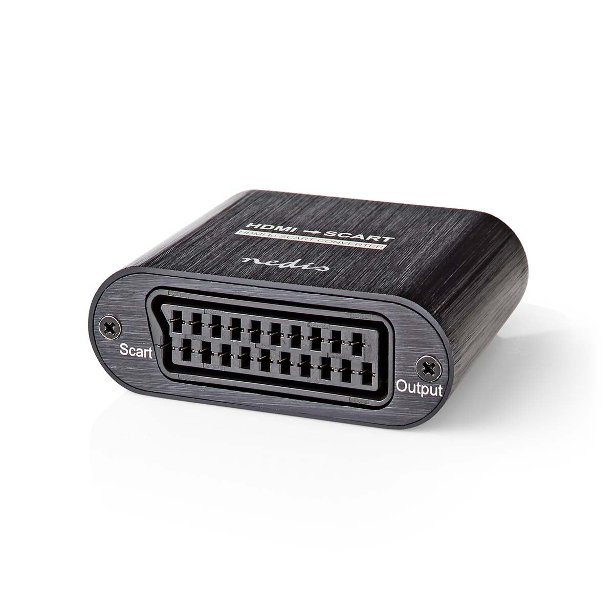 HDMI™ Converter | HDMI™ input | SCART Female | One way | 480i | 18 Gbps | Metal | Anthracite