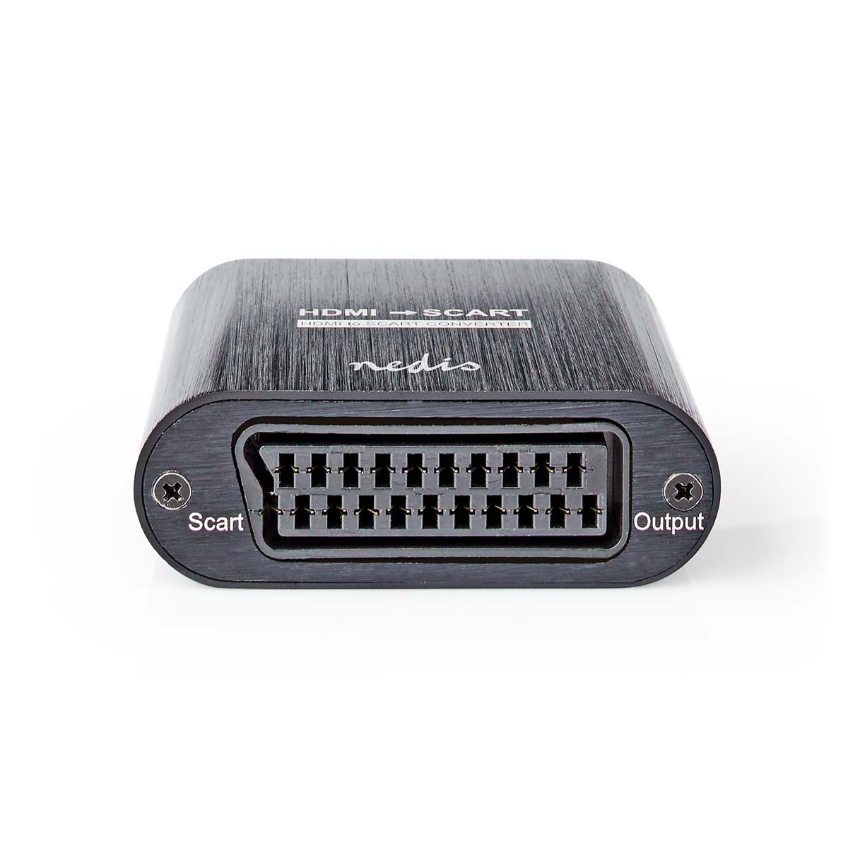 HDMI™ Converter | HDMI™ input | SCART Female | One way | 480i | 18 Gbps | Metal | Anthracite