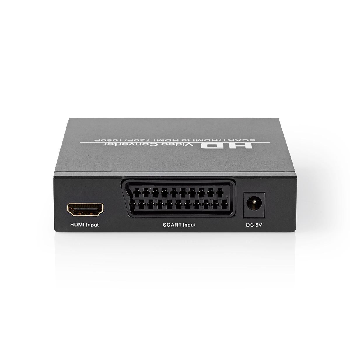 HDMI™ Converter | SCART Female | HDMI™ output / 1x 3.5 mm audio out / 1x Digital Audio | One way | 1080p | 1.65 Gbps | Aluminum | Anthracite