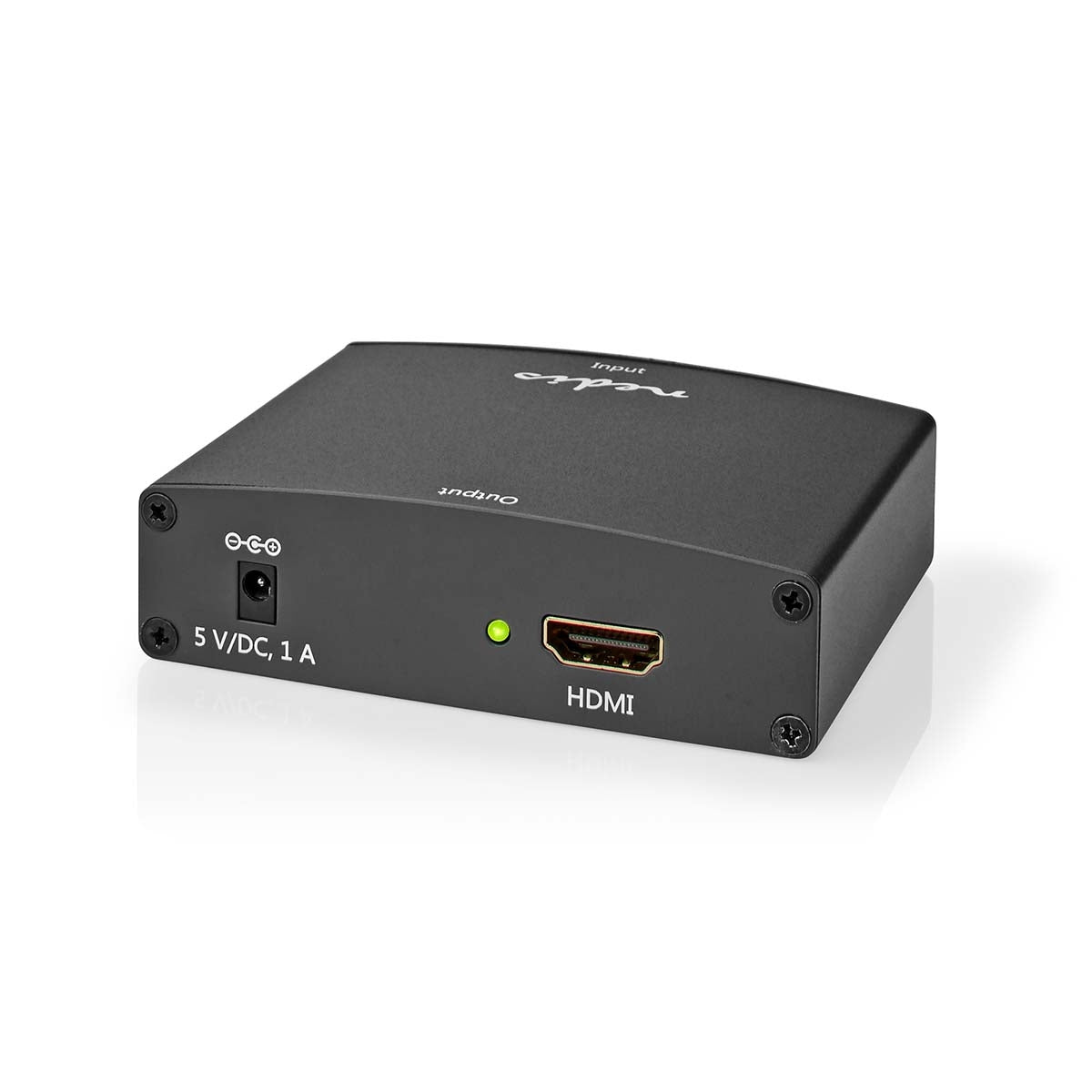 HDMI™ Converter | VGA Female / 2x RCA Female | HDMI™ output | One way | 1080p | 1.65 Gbps | Aluminum | Anthracite