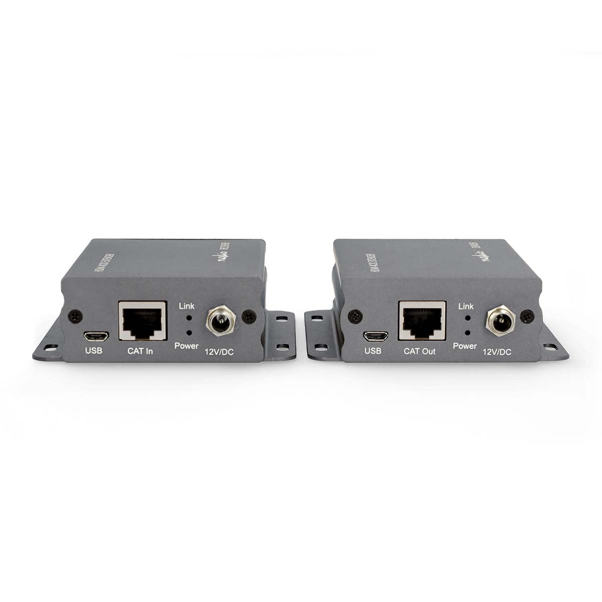 HDMI™ Extender | Over Cat6 | up to 50.0 m | 4K@30Hz | 10.2 Gbps | IR Return function | Metal | Anthracite