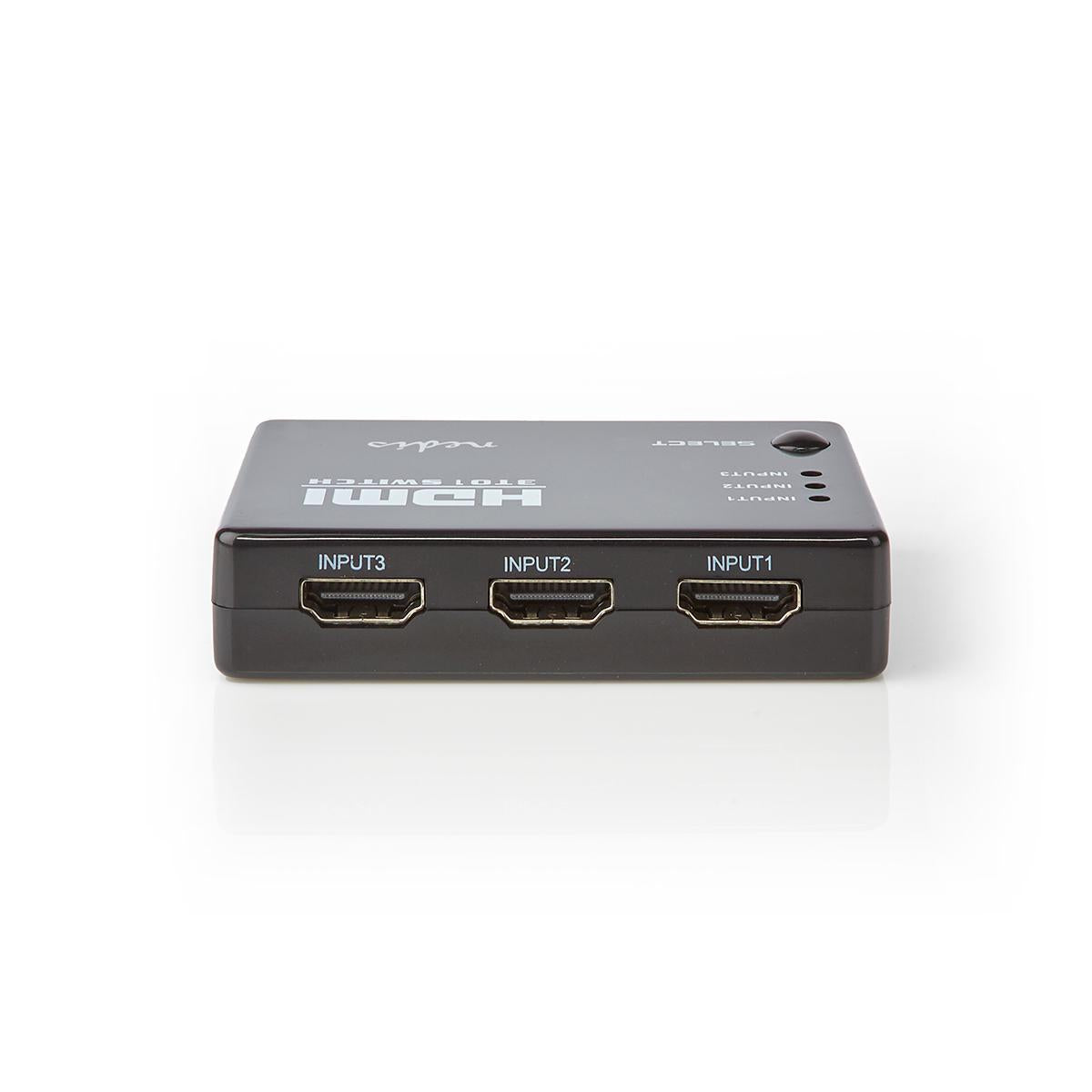 HDMI™ Switch | 3-Port port(s) | 3x HDMI™ Input | 1x HDMI™ output | 1080p | 3.4 Gbps | ABS | Black
