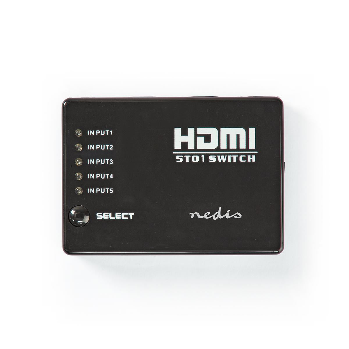 HDMI™ Switch | 5-Port port(s) | 5x HDMI™ Input | 1x HDMI™ output | 1080p | 3.4 Gbps | ABS | Black