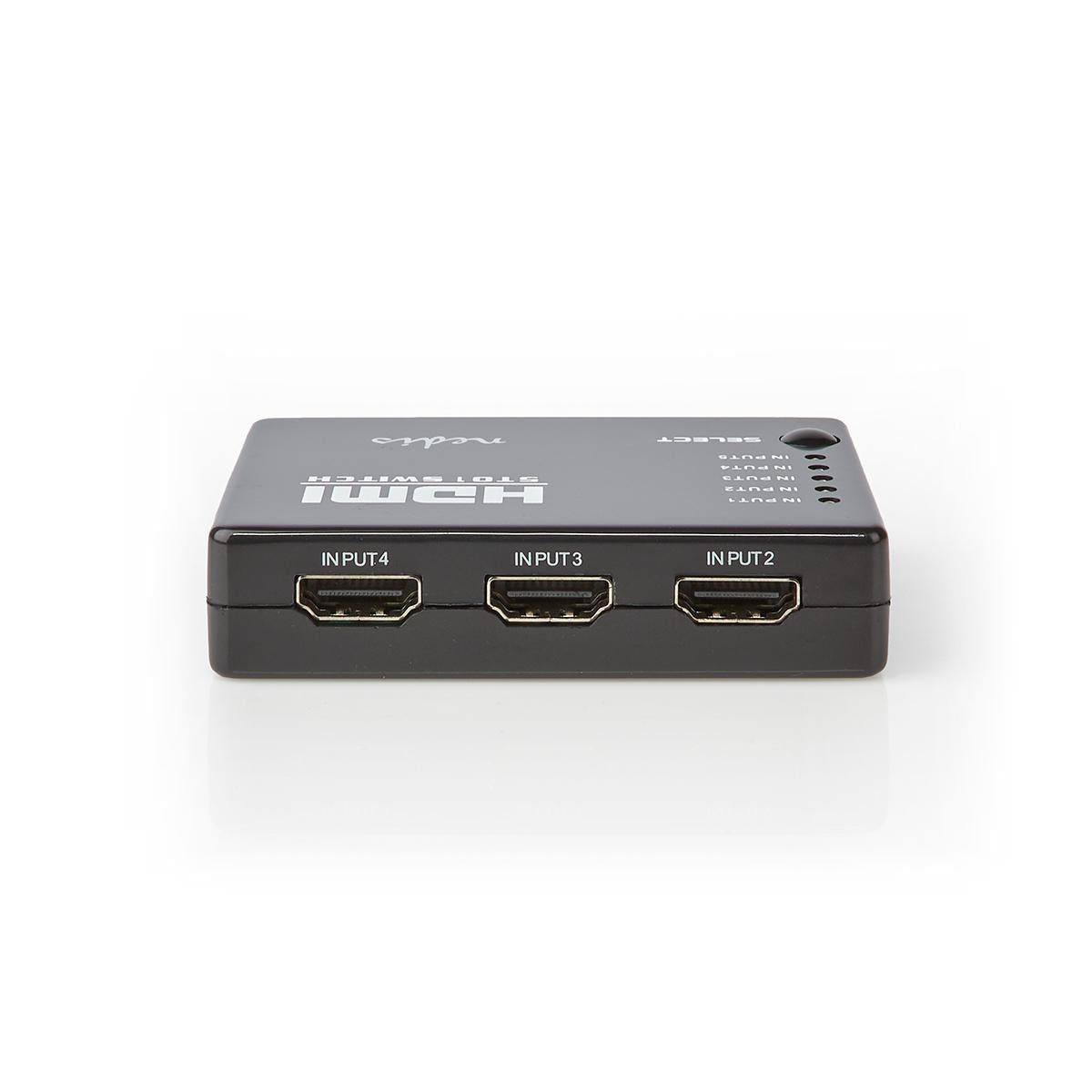 HDMI™ Switch | 5-Port port(s) | 5x HDMI™ Input | 1x HDMI™ output | 1080p | 3.4 Gbps | ABS | Black