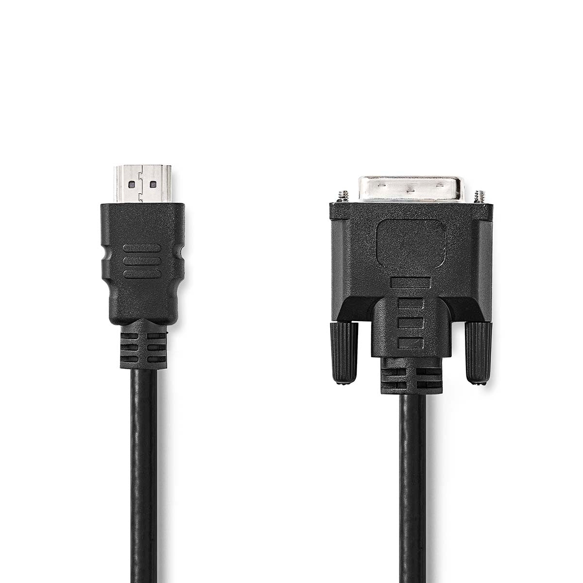 HDMI™ cable | HDMI™ Connector | DVI-D 24+1-Pin Male | 1080p | Nickel Plated | 3.00 m | Straight | PVC | Black | Box