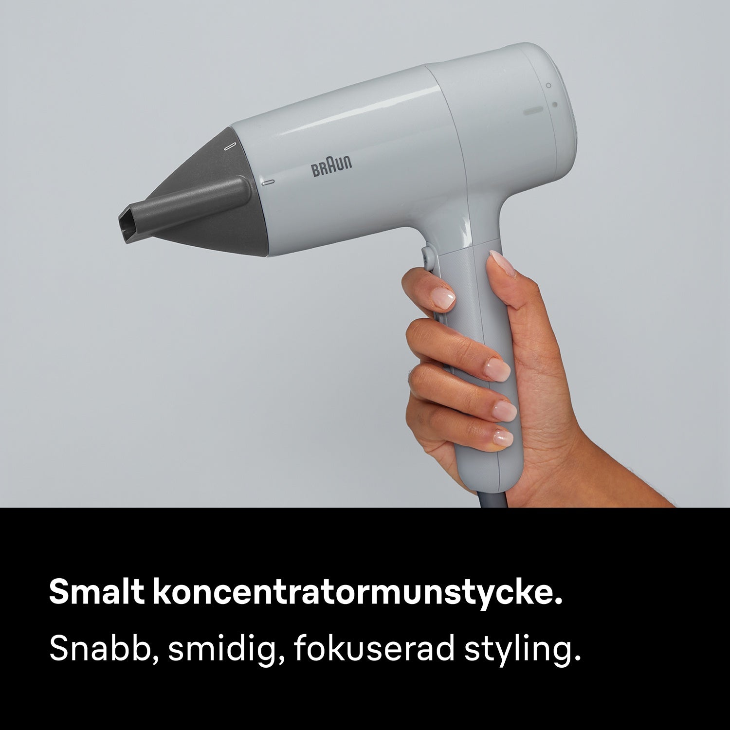 Hair Dryer 2100W, 3 Heat 2 Speed, Cold Shot, 2 Attachments