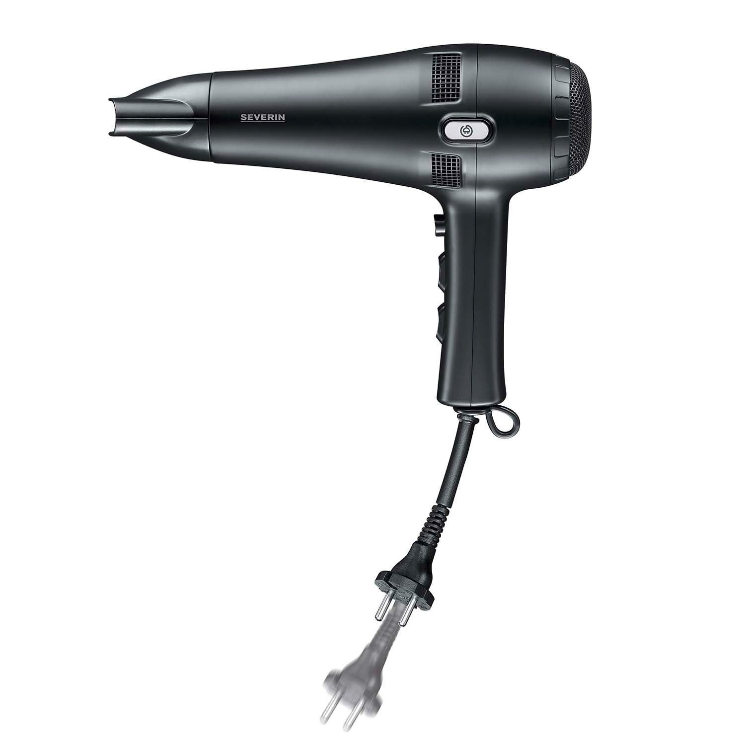 Hair Dryer with Cord Reel, 2100W, 2 Speeds, 3 Heat Settings