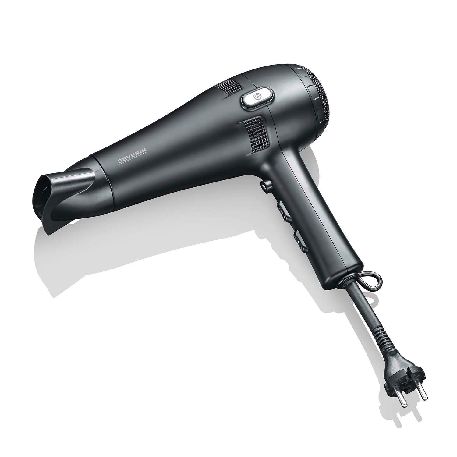 Hair Dryer with Cord Reel, 2100W, 2 Speeds, 3 Heat Settings