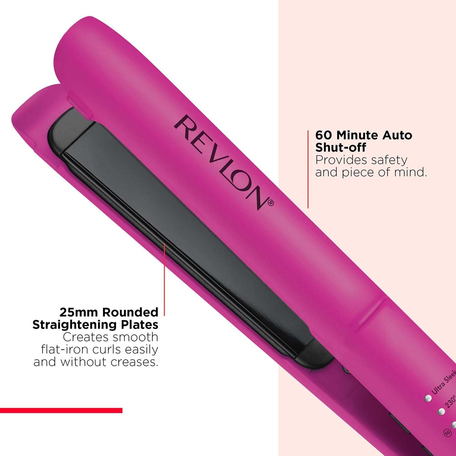 Hair Styler 25mm Barrel, Ceramic Coating