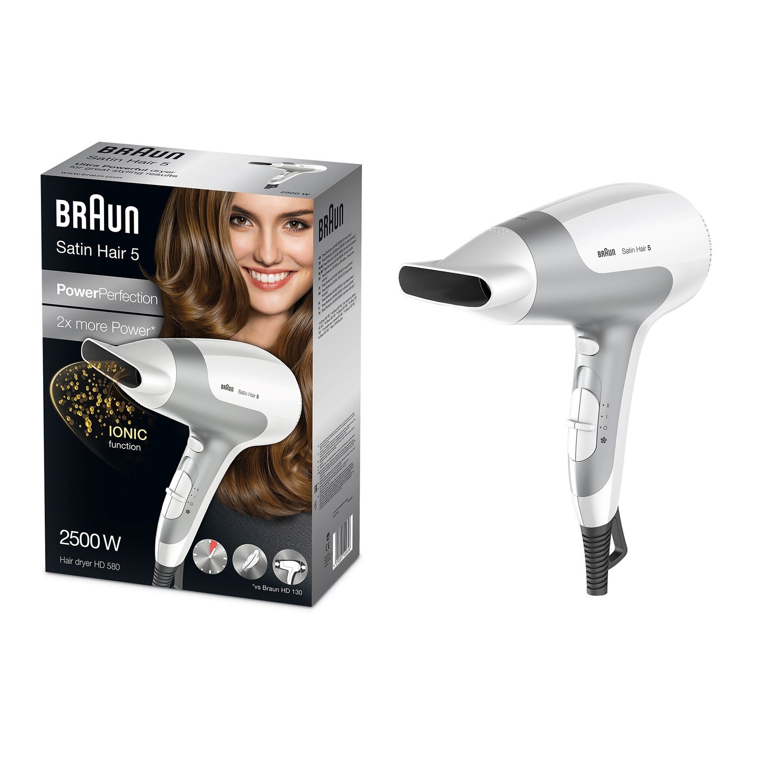 Hair dryer Power Perfection HD580