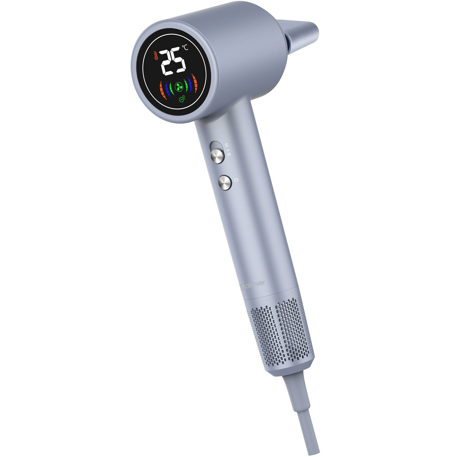 Hair dryer with LED display HDD-1400 Silver