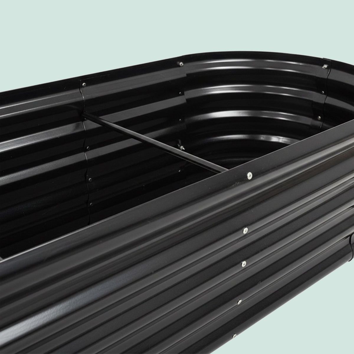 Half-Round Metal Raised Garden Bed, XXL, Weatherproof