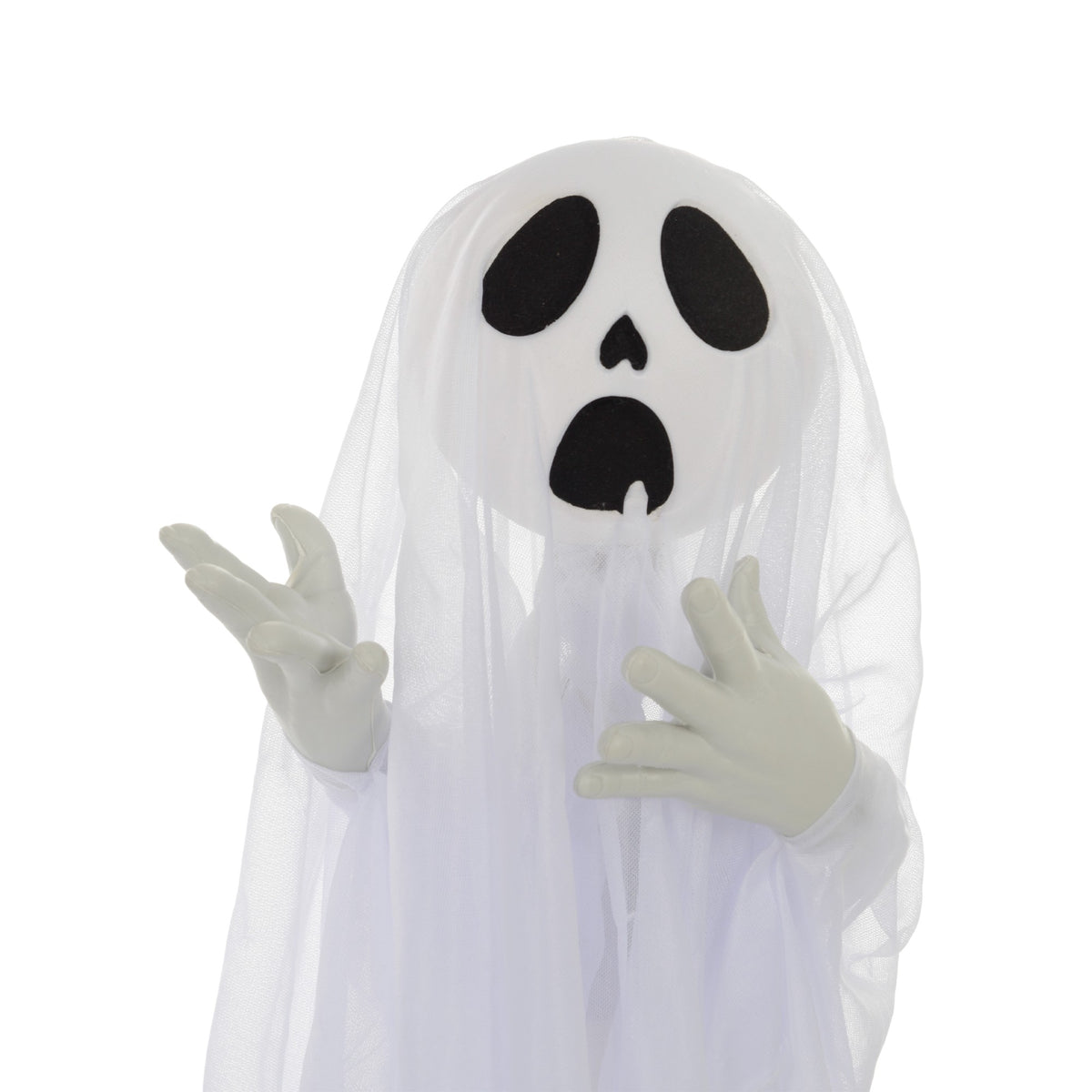 Halloween Decoration – 3 Light-Up Ghosts, Motion Sensor, 54x10x60 cm