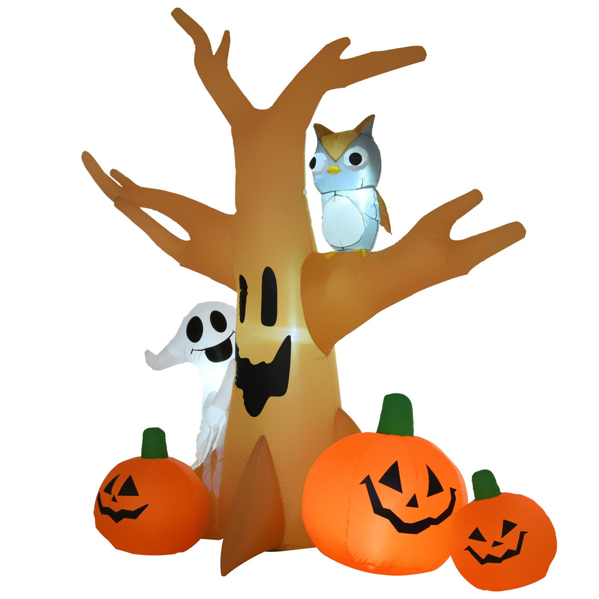 Halloween Inflatable Haunted Ghost Air Figure Light Up Decoration 120/240 cm (Inflatable Haunted Tree)