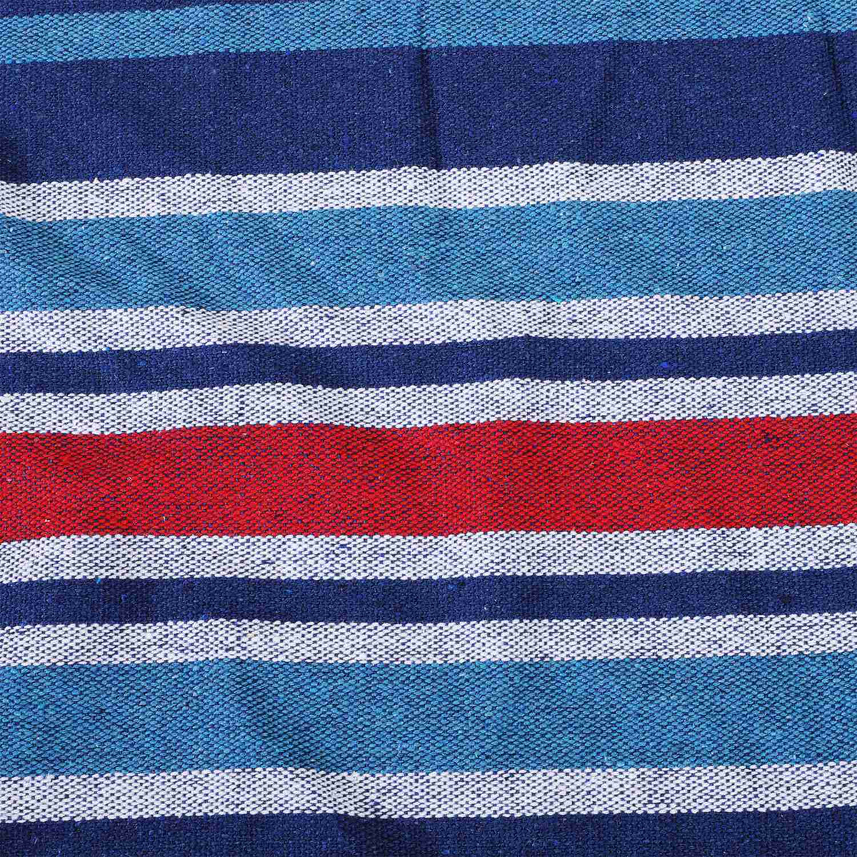 Hammock 310 X 150 Cm Outdoor Rod Hammock With Carry Bag Load Capacity Up To 180 Kg Portable Breathable Cotton Blue + Red