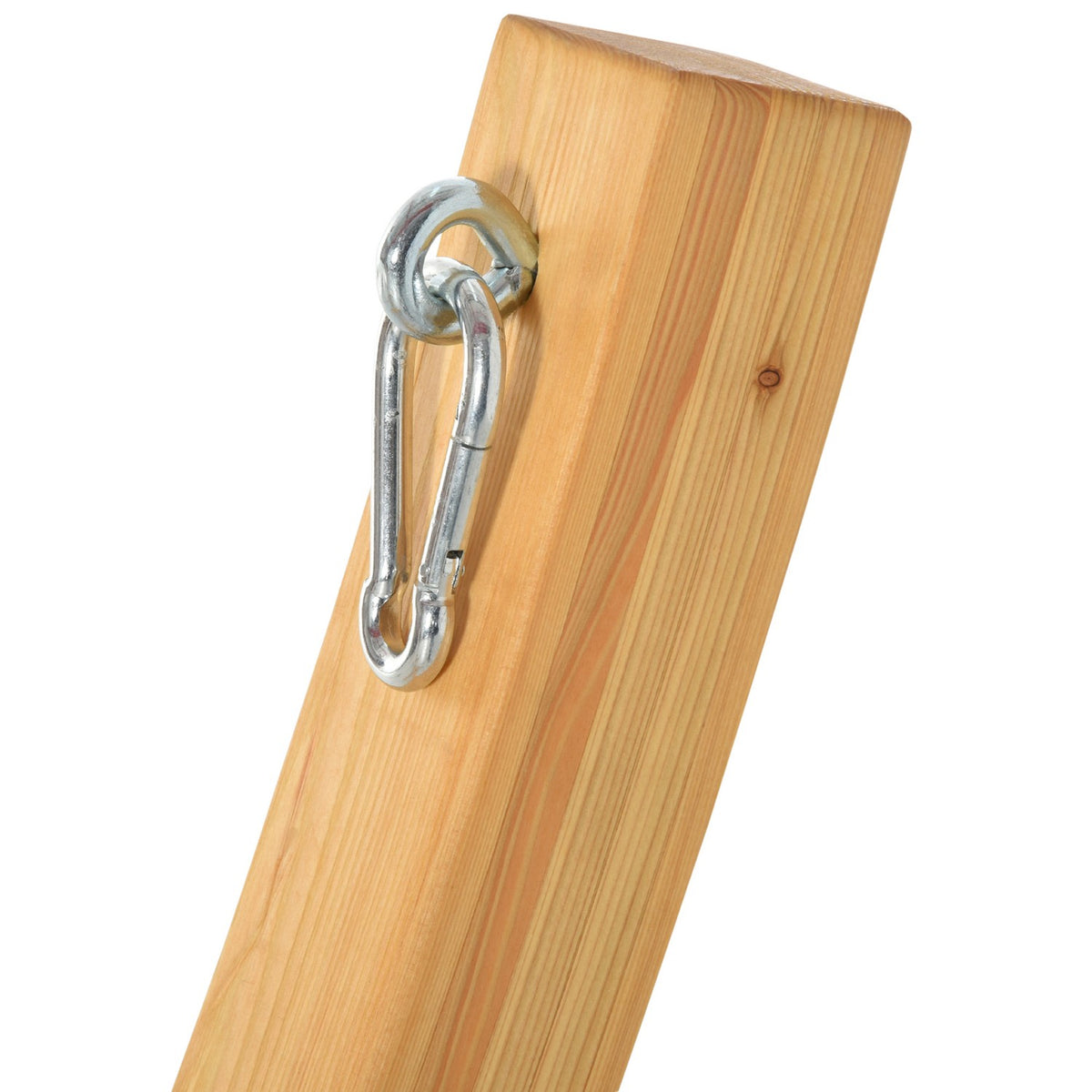 Hammock frame for hammock 325 x 120 x 118 cm, stable hammock stand with pull rope, made of pine, can hold up to 120 kg