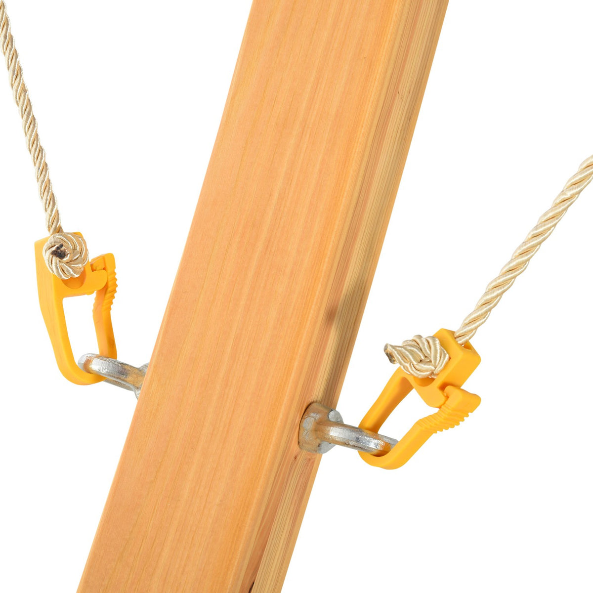 Hammock frame for hammock 325 x 120 x 118 cm, stable hammock stand with pull rope, made of pine, can hold up to 120 kg