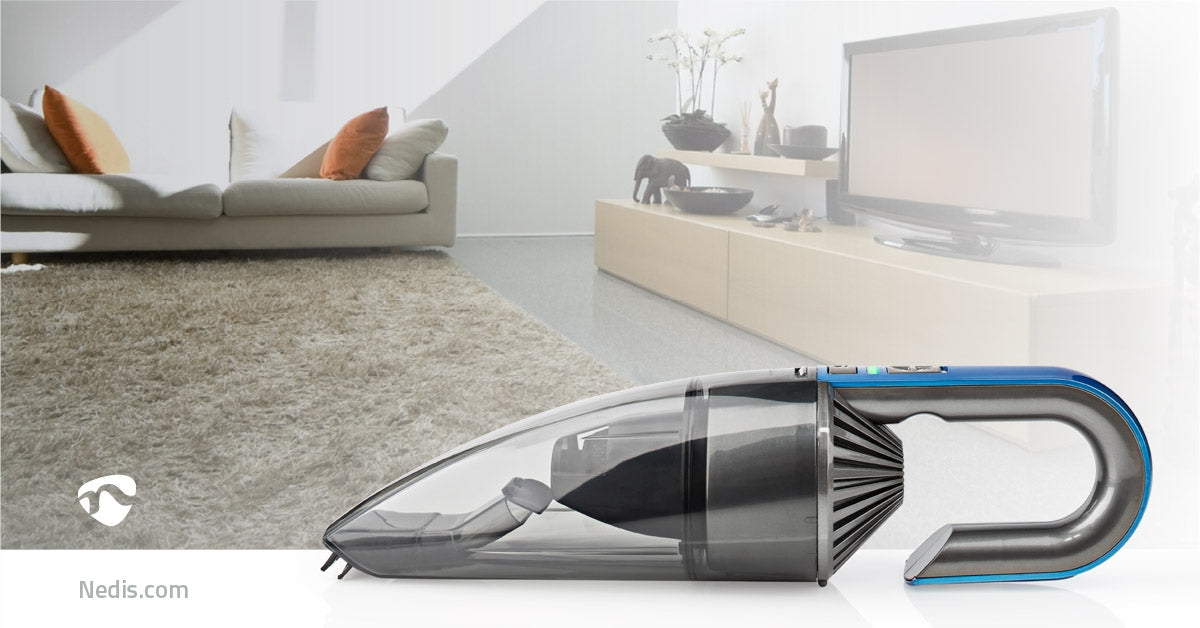 Handheld vacuum cleaner | 40 W| Rechargeable | Dry / Wet | Li-Ion | Blue / Grey