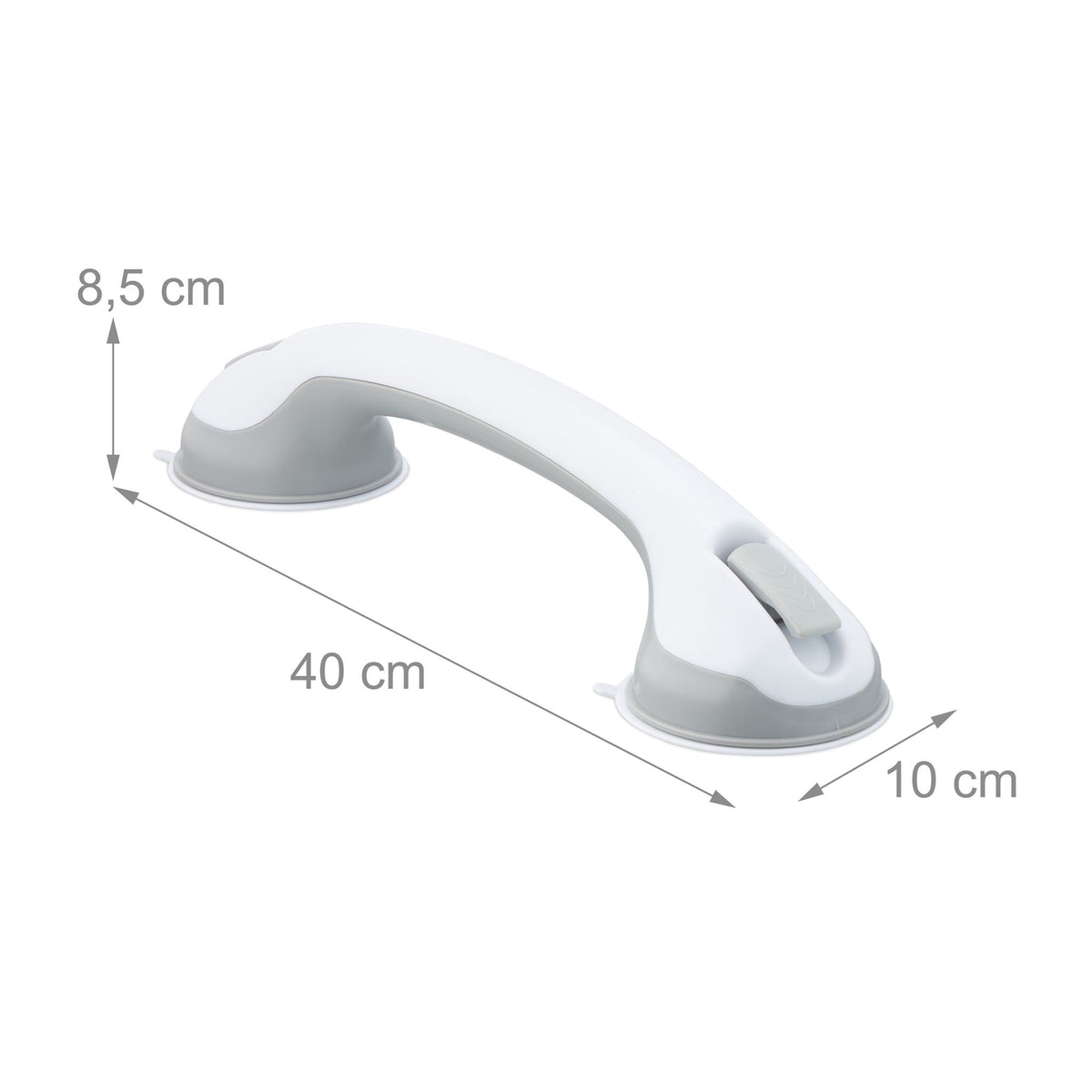 Handle with suction cup