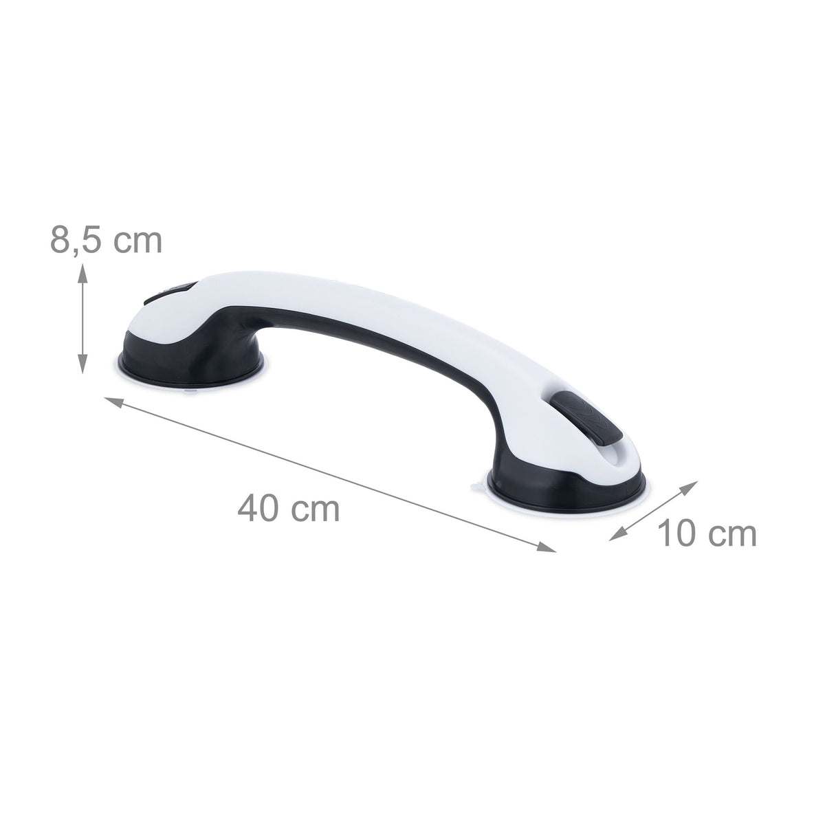 Handle with suction cup