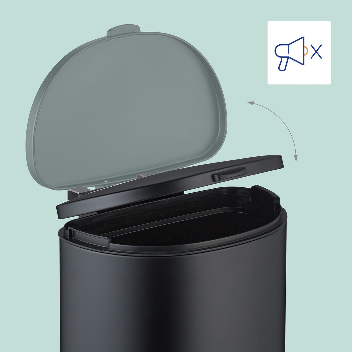 Hanging bin for kitchen 9l