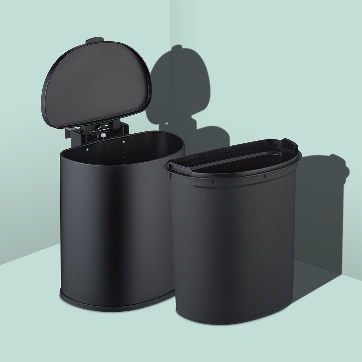 Hanging bin for kitchen 9l