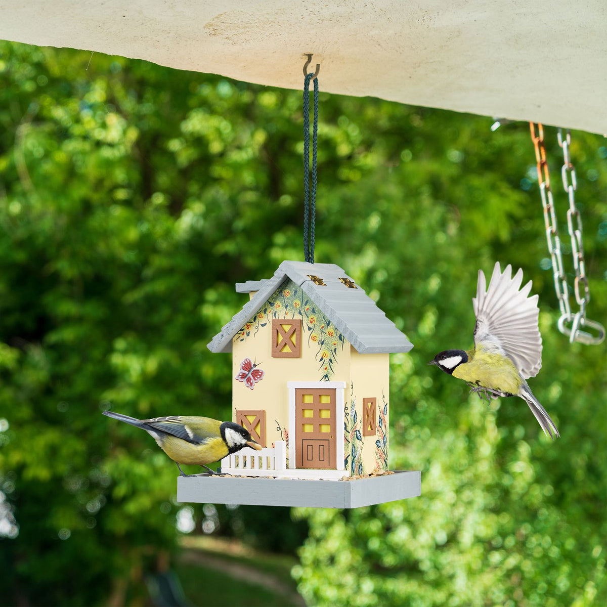 Hanging bird house
